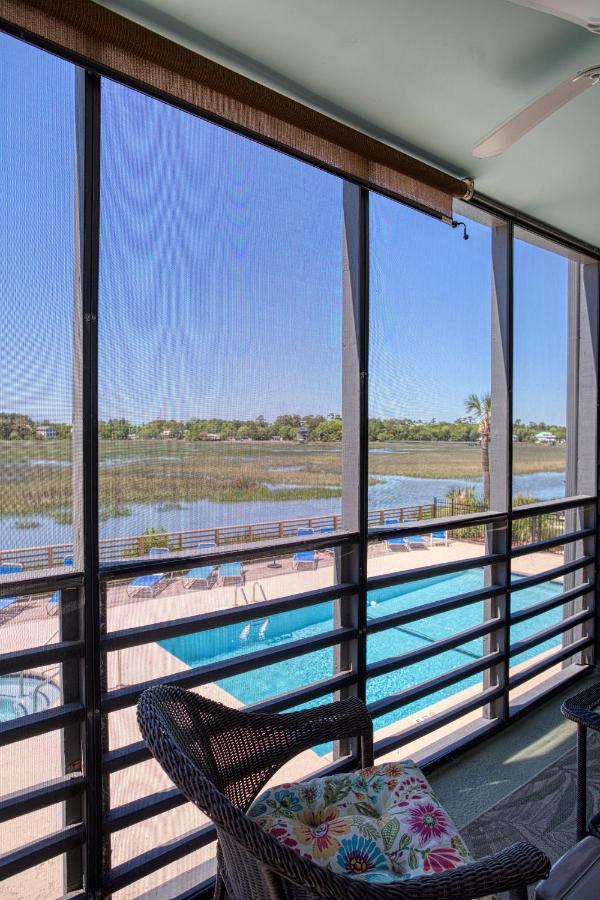 Bella Vista: Marshfront Condo 1 Block To The Beach. Pool & Hot Tub-1St Floor เมอร์เรลส์ อินเล็ท ภายนอก รูปภาพ