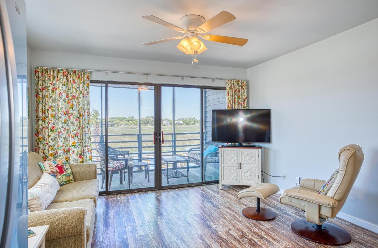 Bella Vista: Marshfront Condo 1 Block To The Beach. Pool & Hot Tub-1St Floor เมอร์เรลส์ อินเล็ท ภายนอก รูปภาพ
