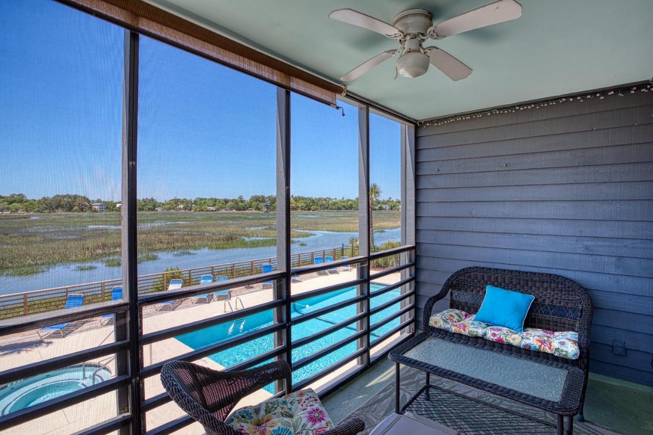 Bella Vista: Marshfront Condo 1 Block To The Beach. Pool & Hot Tub-1St Floor เมอร์เรลส์ อินเล็ท ภายนอก รูปภาพ
